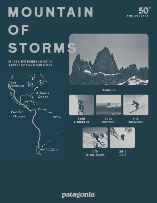 patagonia Mountain of Storms フィルムツアー